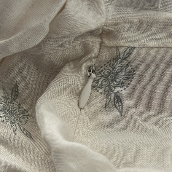 Free People Tulum 3/4 Bell Sleeve Embroidered Boho Tunic Mini Dress S - Picture 13 of 14